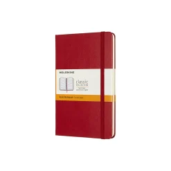 Classic Notebook linjerte sider, skarlagensrød