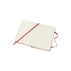 Classic Notebook prikkete sider, skarlagensrød