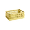 Colour Crate, dusty yellow