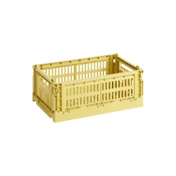 Colour Crate, dusty yellow