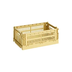 Colour Crate, golden yellow