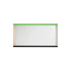 Colour Frame Mirror Medium, green/pink