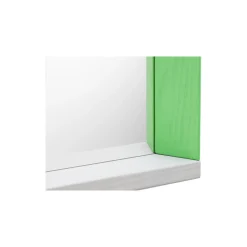 Colour Frame Mirror Medium, green/pink