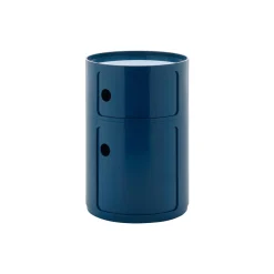 Componibile new big 2 pezzi oppbevaringsbord, blu