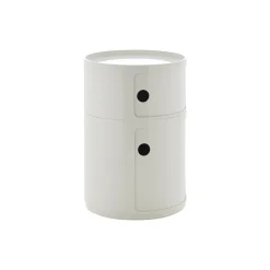 Componibile new big 2 pezzi oppbevaringsbord, bianco