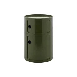 Componibile new big 2 pezzi oppbevaringsbord, verde