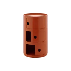 Componibile new big 3 pezzi oppbevaringsbord, arancio