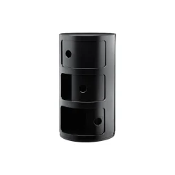 COMPONIBILI 3 ELEMENTI oppbevaringsbord, black