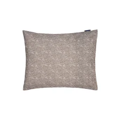 Cotton Sateen Putetrekk, stone/white/beige