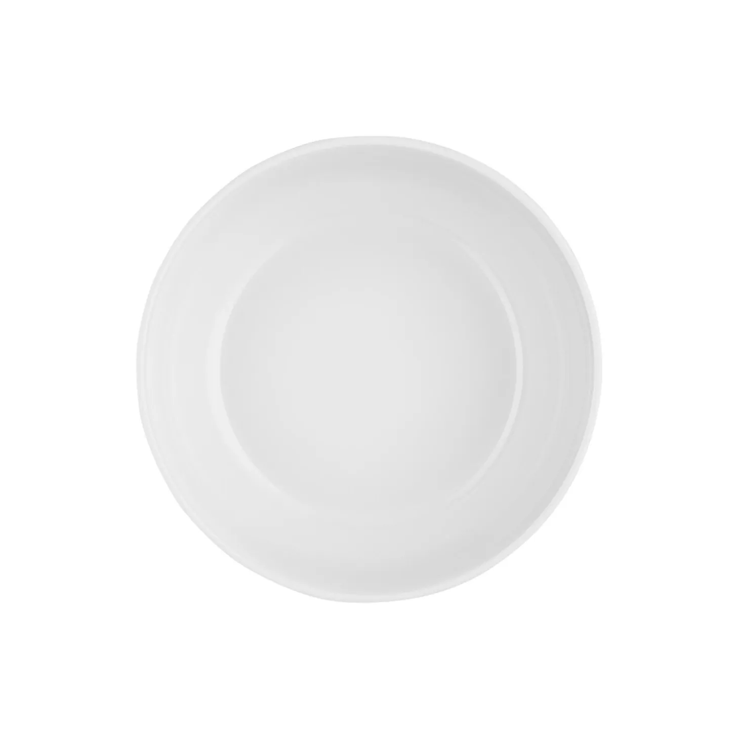 Coupe dyp tallerken, white