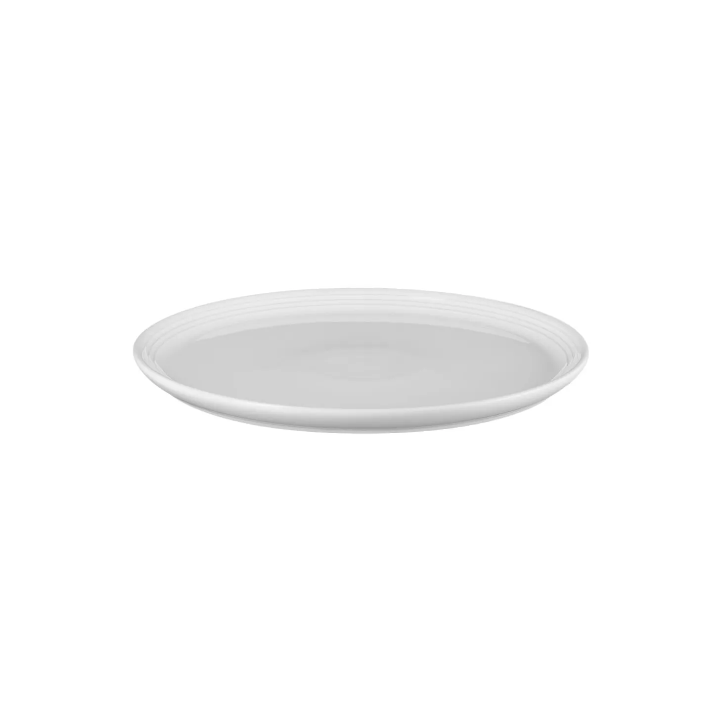 Coupe frokosttallerken, white