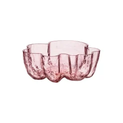Crackle skål, pink