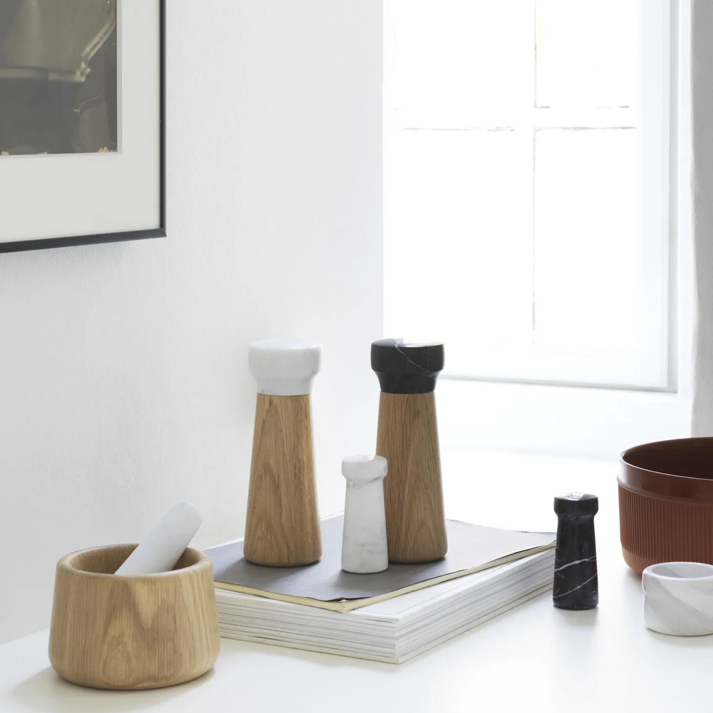 Craft Salt Cellar, white