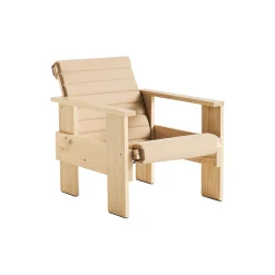 Crate Quiltet pute, beige