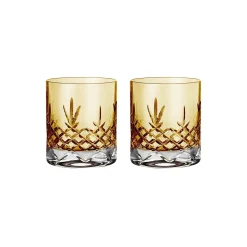 Crispy Lowball glass 2 stk., citrine
