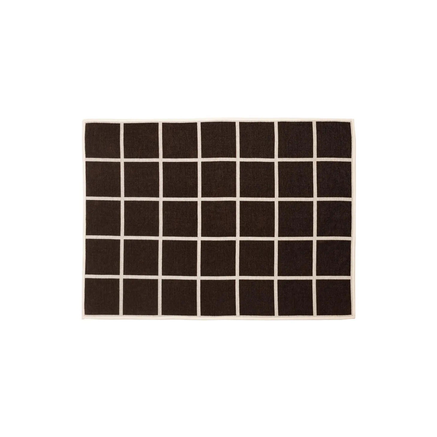 Criss pledd, dark brown