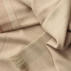 Écru pledd, beige
