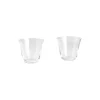 Curve Tumbler Glass, clear