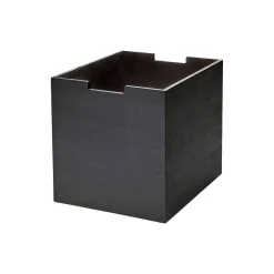 Cutter Box High, svart/eik
