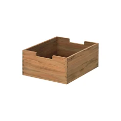 Cutter Box Low, teak