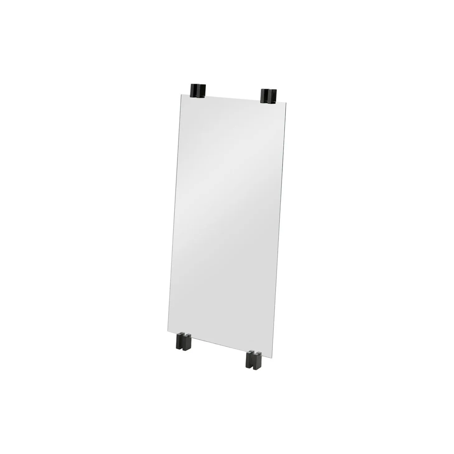 Cutter Mirror, svart/eik