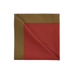 Damask serviett, Christmas red