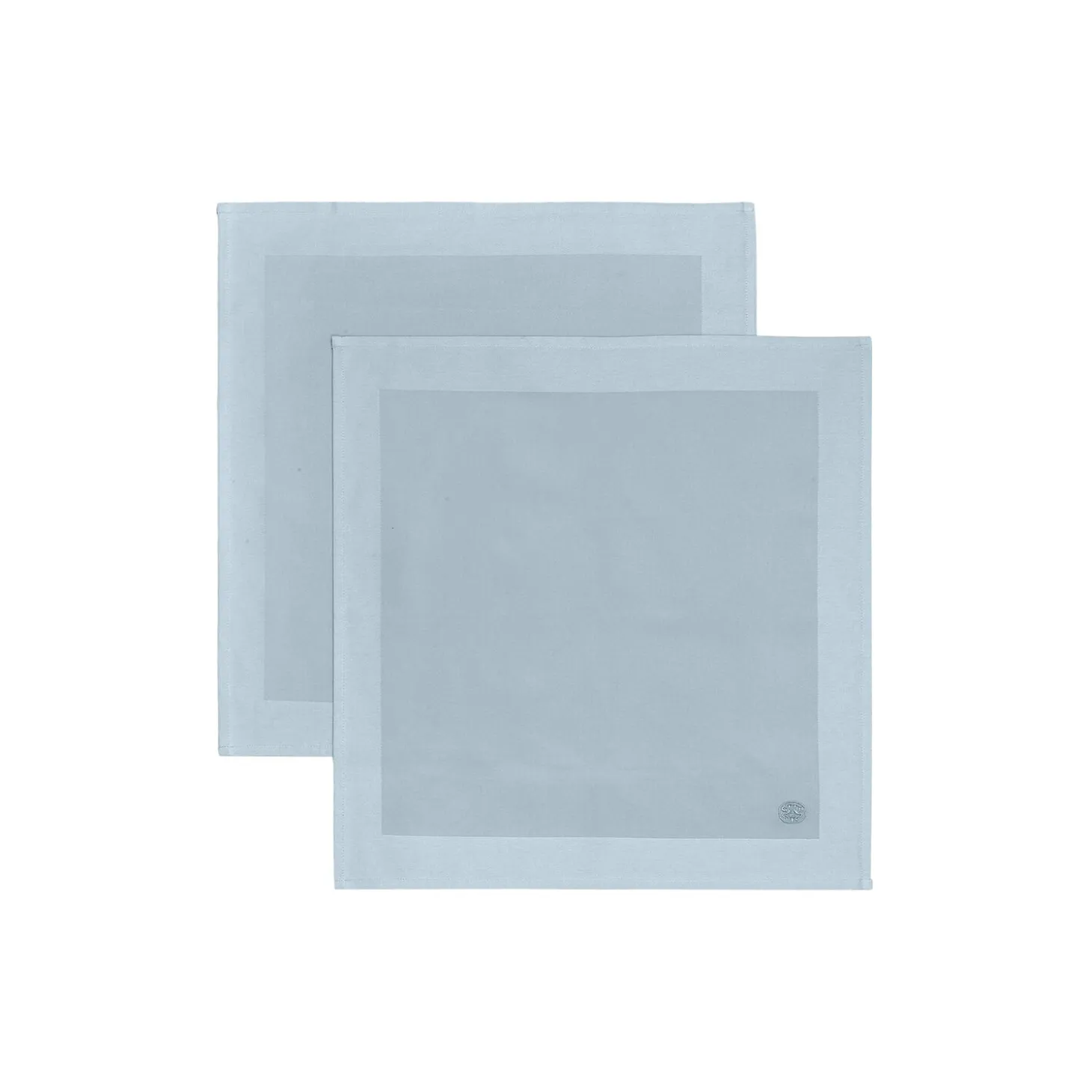 Damask servietter, light blue