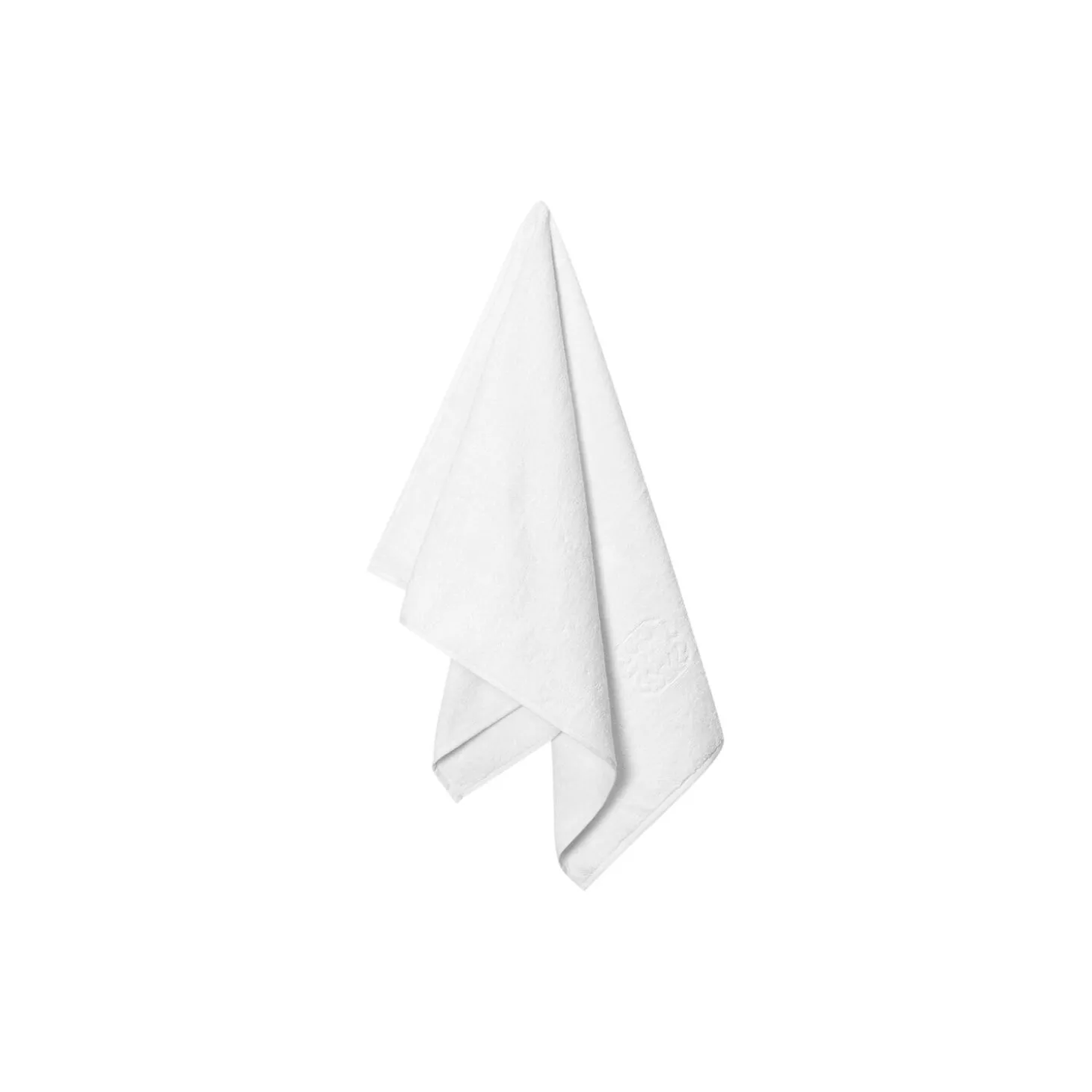 Damask Terry håndkle, white