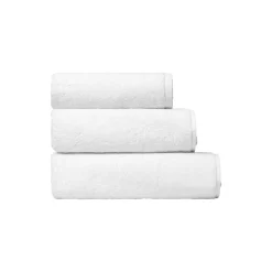 Damask Terry håndkle, white