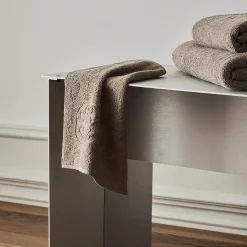 DAMASK TERRY vaskekluter, walnut