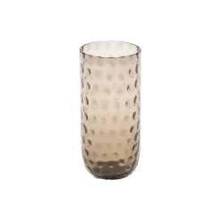 Danish Summer longdrink glass, black smoke