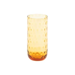 Danish Summer Longdrink glass, amber