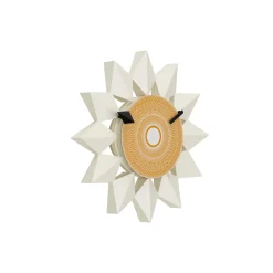 Diamond Markers Clock, white