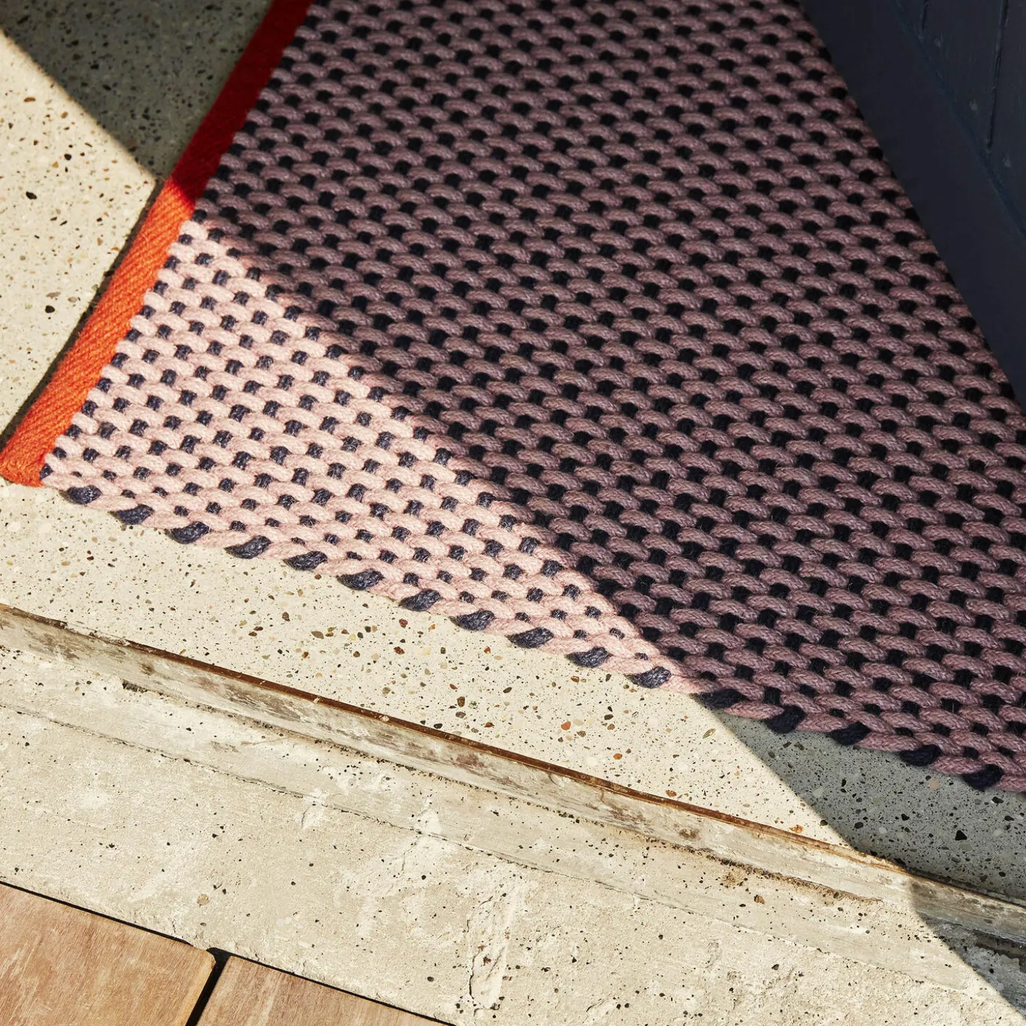 Dørmatte, pink