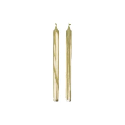 Dryp Stearinlys 2 stk., olive