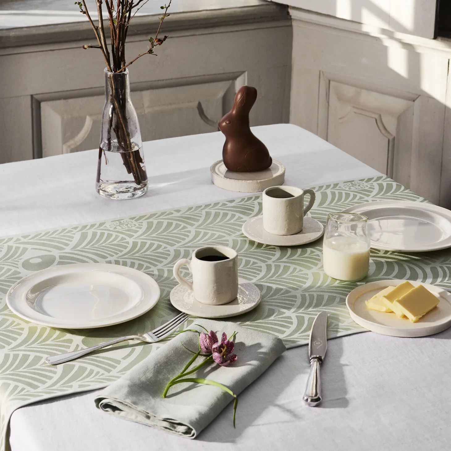 Easter bordløper, light green