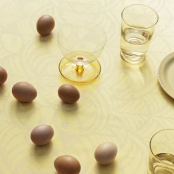 Easter Damaskduk, lemon curd