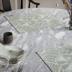 EASTER RUSTIC spisebrikker, light green