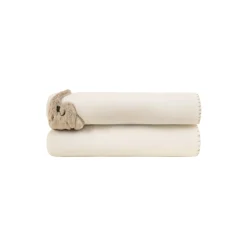 ELEFANTINO Soft bamboo LIGHT BLUE pledd 75x100cm