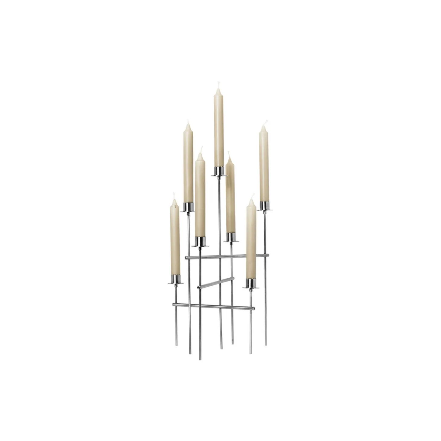 Elysia Kandelaber, stainless steel