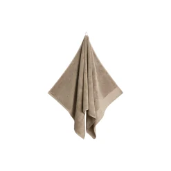 Embroidery håndkle 70x140, taupe beige