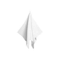 Embroidery håndkle 70x140, white