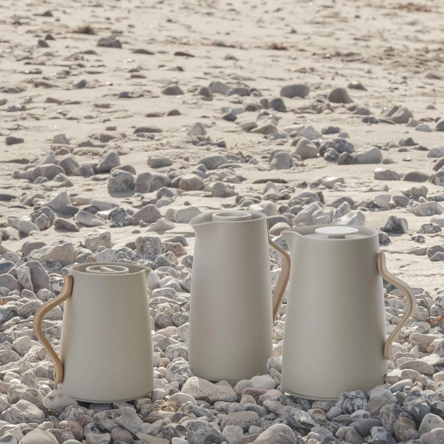 Emma kaffe-termokanne, sand