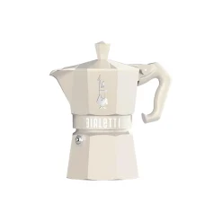 Espressokanne 6 kopper, kremhvit