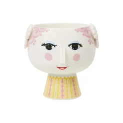 Eva Urtepotteskjuler på fot, pink