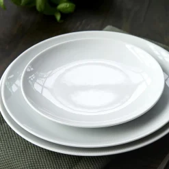 Eventail flat tallerken Ø 28 cm, hvit