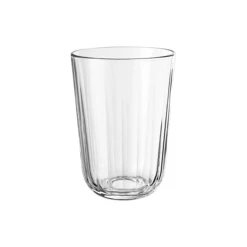 Facet drikkeglass, 34 cl, 4 stk.