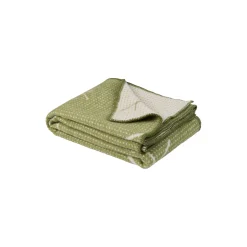 Fall pledd blanket, green