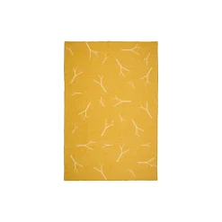 Fall pledd blanket, yellow