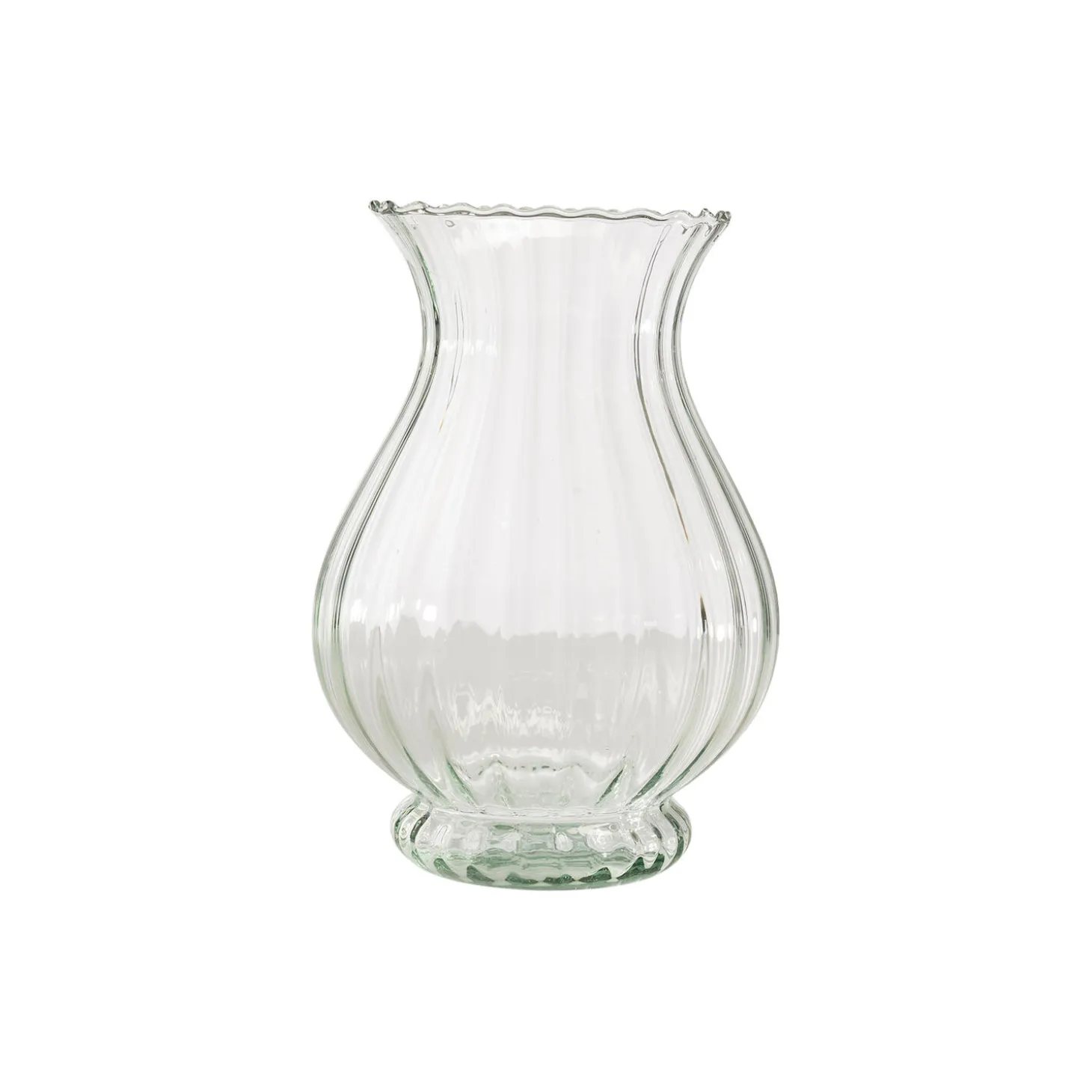 Falla resirkulert vase, clear